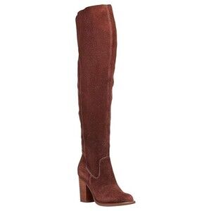NIB Kelsi Dagger Brooklyn Women’s Logan Taupe Over the Knee Boots in size 9.5